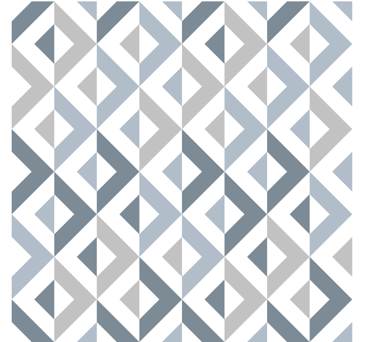 Textil effect shapes wallpaper - TenStickers