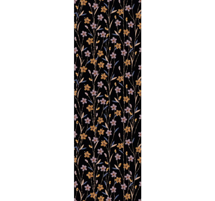 Flower meadow Flower Wallpaper - TenStickers