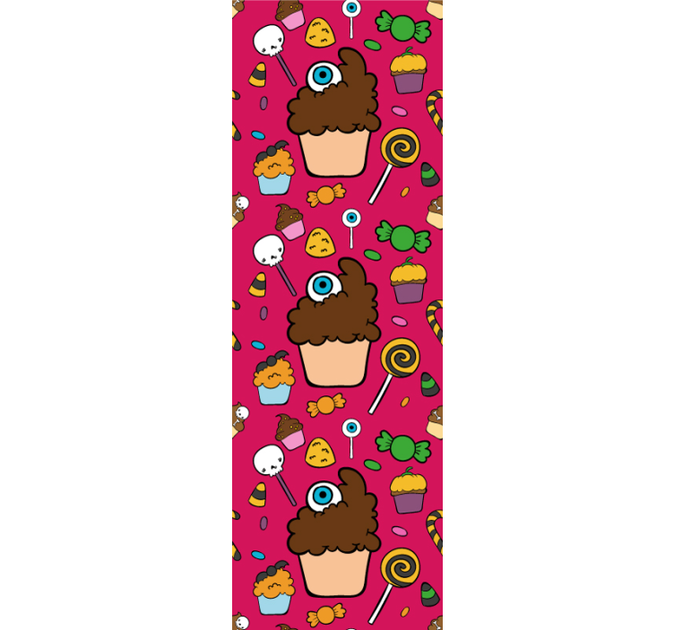 Sweet Treats Theme nursery wallpaper - TenStickers