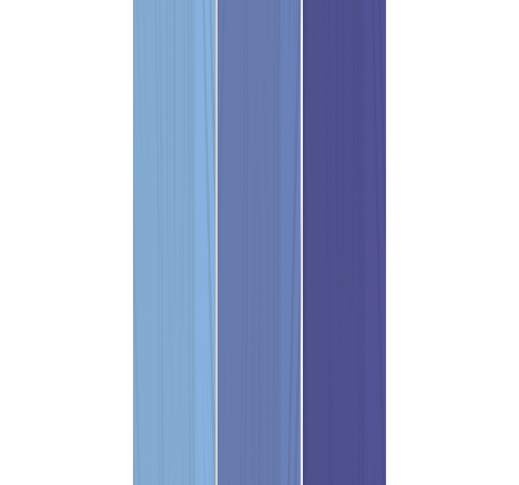 Navy and blue shades vertical line wallpaper - TenStickers