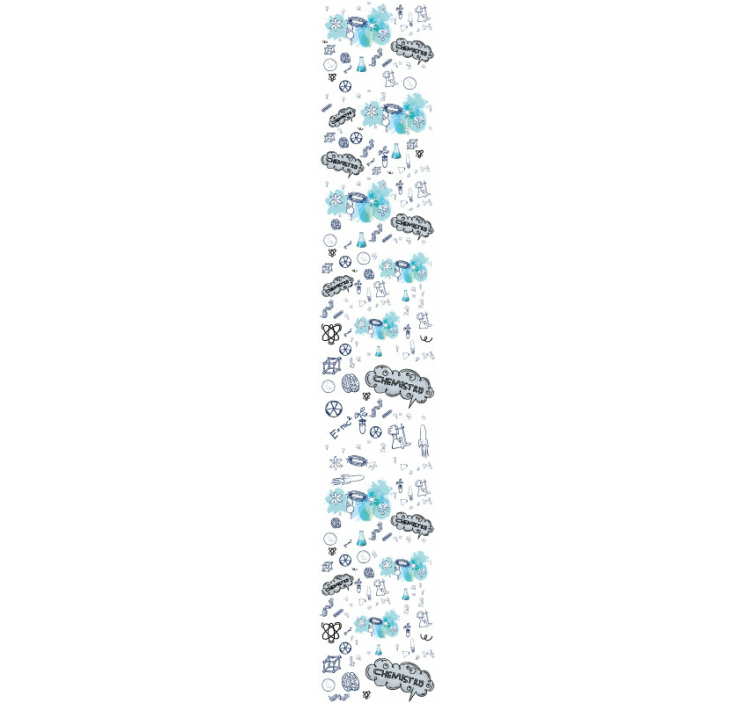 Chemistry Teen Bedroom Wallpaper - TenStickers