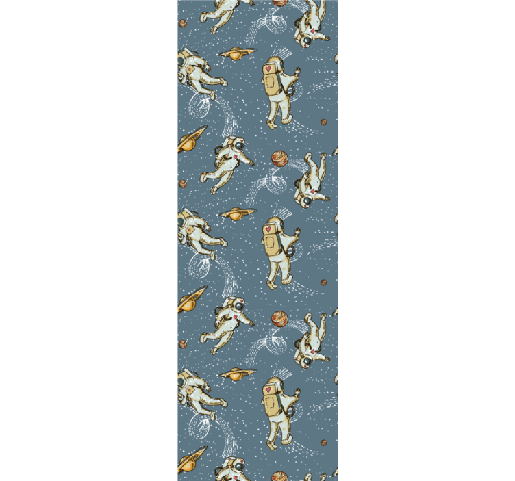 Astronaut Space  Childrens Wallpaper - TenStickers