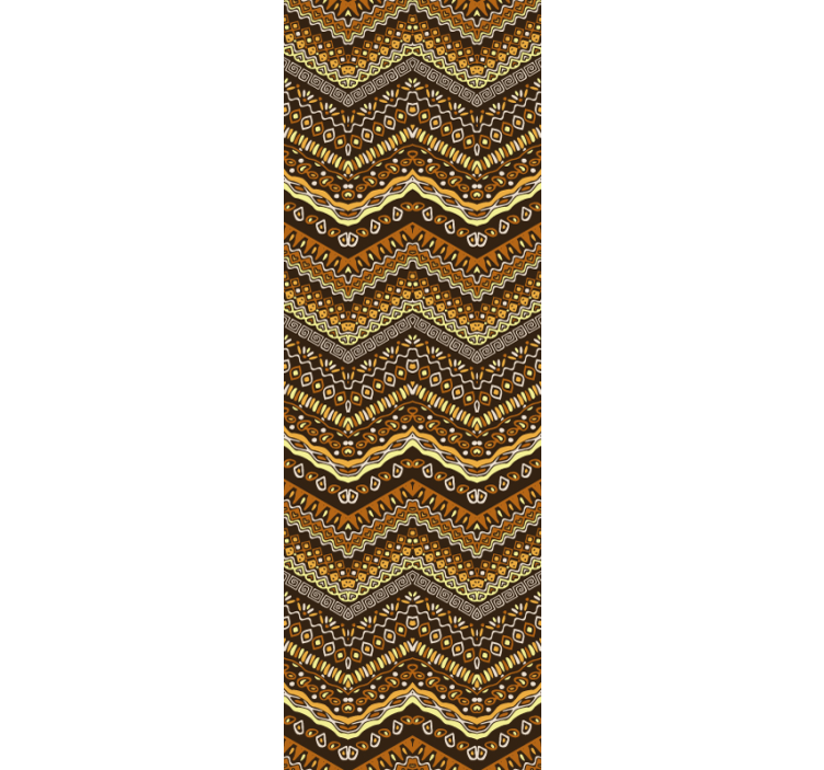 Ornamental Pattern art wallpaper - TenStickers