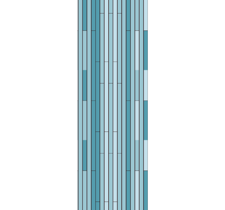 Geometric Chic triangle wallpaper - TenStickers