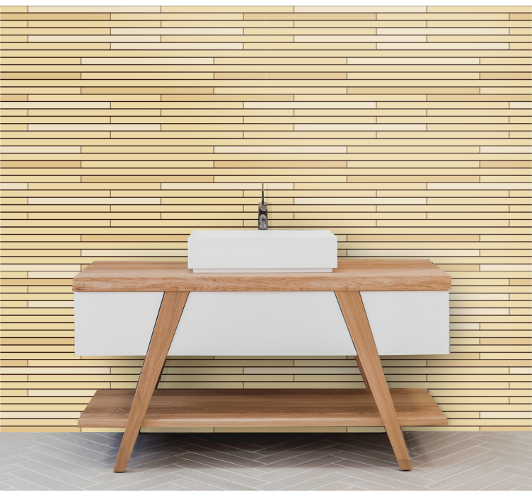 Brick wallpaper with brick motif design - TenStickers