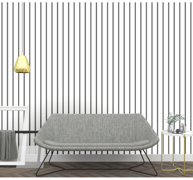 Horizontal striped wallpaper horizontal lines - TenStickers