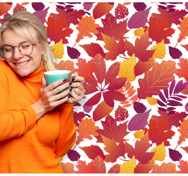 Autumn Foliage leaf wallpaper - TenStickers