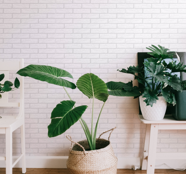 Brick Wall Detail living room wallpaper - TenStickers