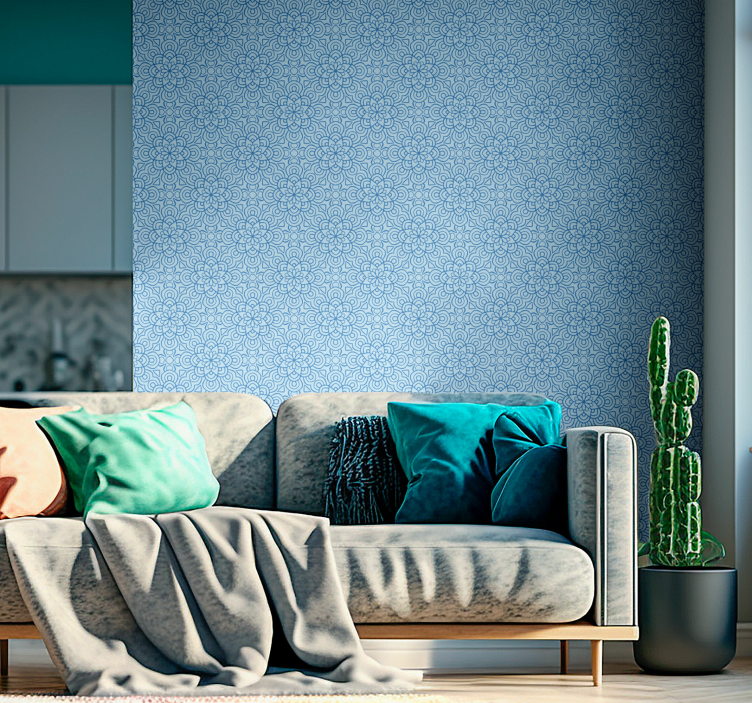 Decorative Motifs ornamental wallpaper - TenStickers