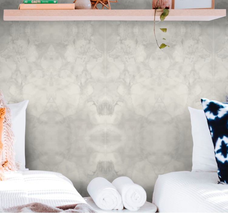 Subtle Cloudscape abstract wallpaper - TenStickers