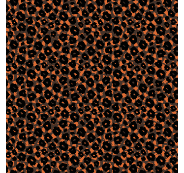 Kids wallpaper leopard pattern - TenStickers
