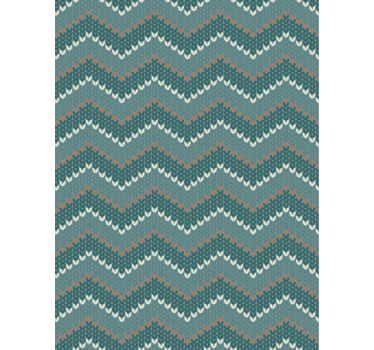 Living room wallpaper in blue natural fiber style - TenStickers