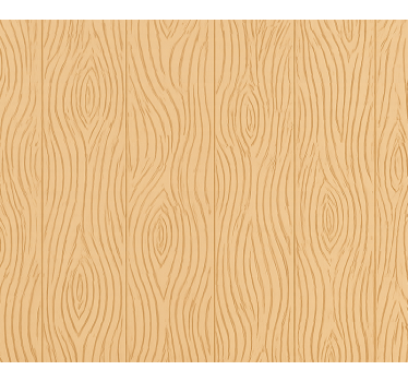 Living room wallpaper natural wood finish - TenStickers
