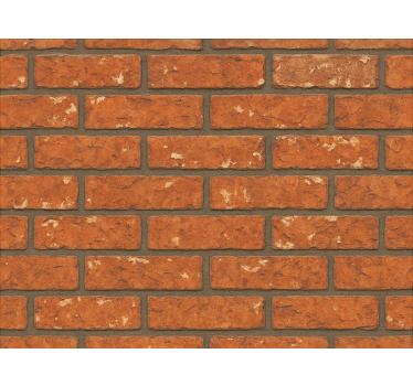 Living room wallpaper urban brick design - TenStickers