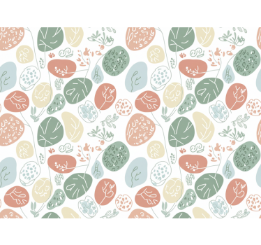 Kids wallpaper animal print soft fabric - TenStickers