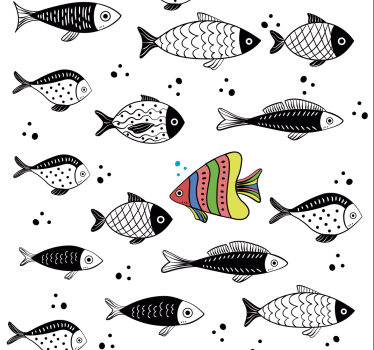 Counter flow Bedroom Wallpaper - TenStickers
