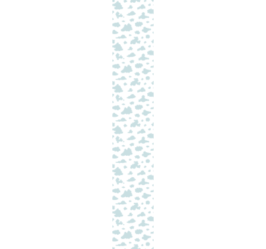 Soft blue cold pattern kids wallpaper - TenStickers