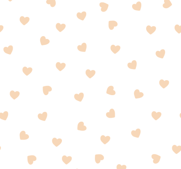 Tiny hearts Contemporary Wallpaper - TenStickers