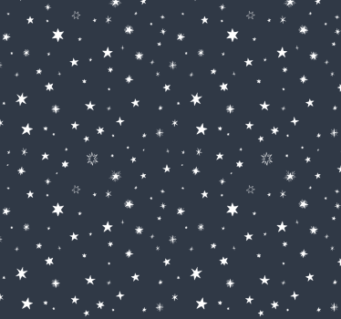 Night sky Teenage Bedroom Wallpaper - TenStickers