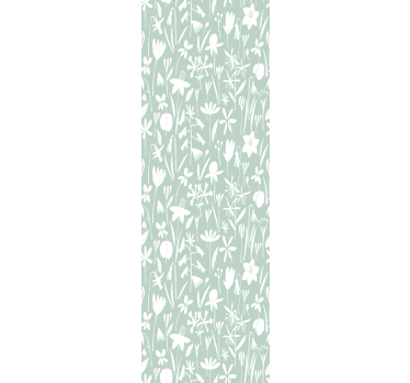 Scandinavian Illustrations Cool animal wallpaper - TenStickers