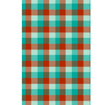 Multicolored fabric Modern Wallpaper - TenStickers