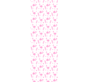 Flamingo Motifs animal wallpaper - TenStickers