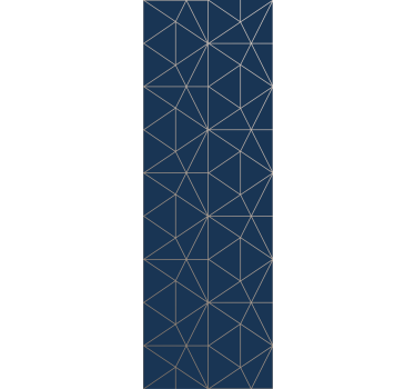 Geometric triangle prism Lounge Wallpaper - TenStickers