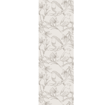 Bird Sketch Design birds wallpaper - TenStickers