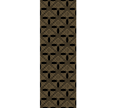 Art deco Great Gatsby style pattern wallpaper - TenStickers