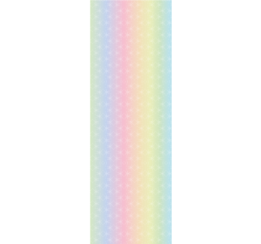 Glitter rainbow sky Cool abstract wallpaper - TenStickers