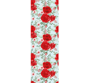 Grandmillenial flowers style Bedroom Wallpaper - TenStickers