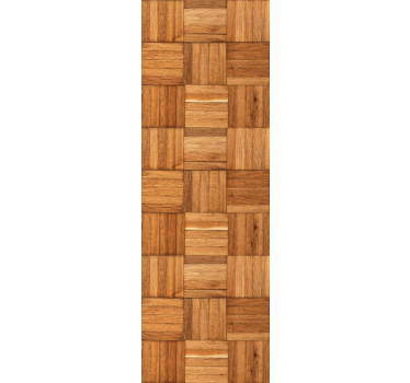 Brown seamless wood tiles pattern Wood wallpaper - TenStickers