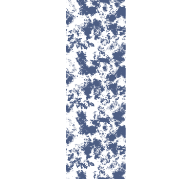 Cosmopolitan-style Blue patches Cool abstract wallpaper - TenStickers