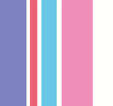 Purple and pink Vertical Wallpaper for wall - TenStickers