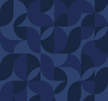 Retro geometric Navy wallpaper - TenStickers