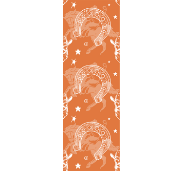 Horseshoe Childrens Wallpaper - TenStickers