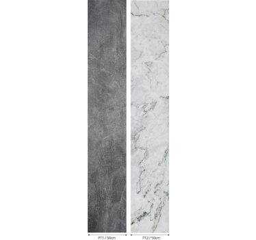 Grey marble  Marble Effect Wallpaper - TenStickers