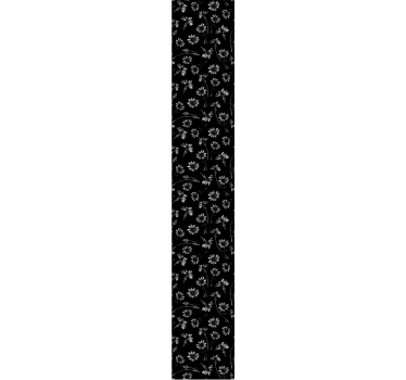 white flower on the dark background Nature Wallpaper - TenStickers