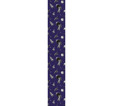 space wallpaper astronauts and stars Starry Wallpaper - TenStickers