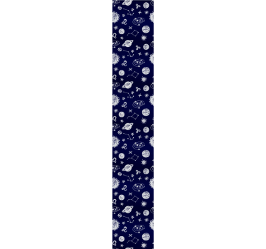 space planets in the galaxy Kids Wallpaper - TenStickers