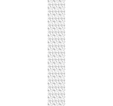 Stylish line arrangement living room wallpaper - TenStickers