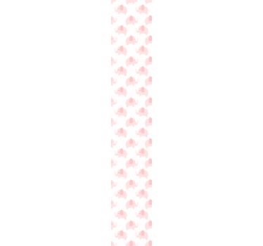 cute pink elephants Kids Wallpaper - TenStickers