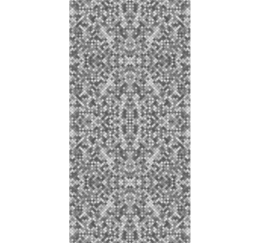 Grey oblong tile effect wallpaper - TenStickers