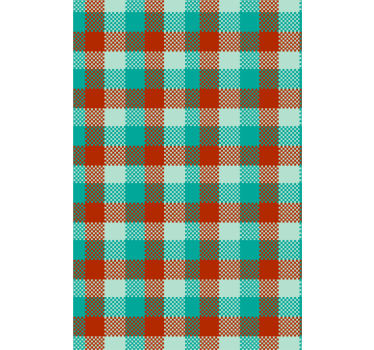 Multicolored fabric Modern Wallpaper - TenStickers