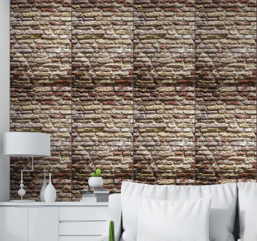 Bricks Brick Wallpaper - TenStickers