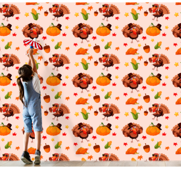 Cool thanksgiving turkeys Cool animal wallpaper - TenStickers