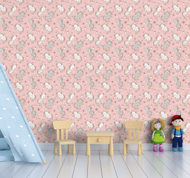 Cute unicorns Kids Bedroom Wallpaper - TenStickers