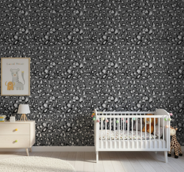 Kids wallpaper leopard spot design - TenStickers