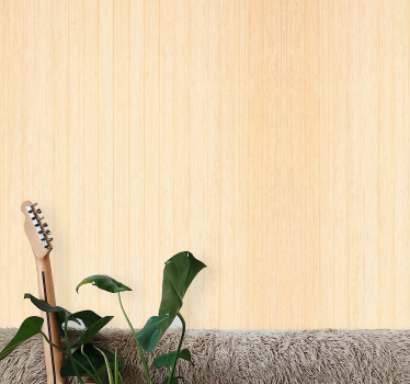Light oak wood panels wood wallpaper - TenStickers