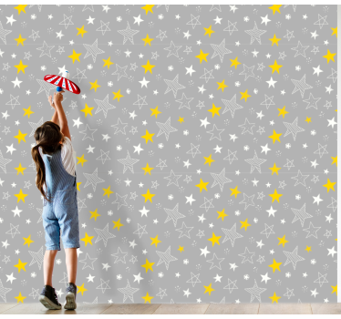 Pantone starry wallpaper - TenStickers